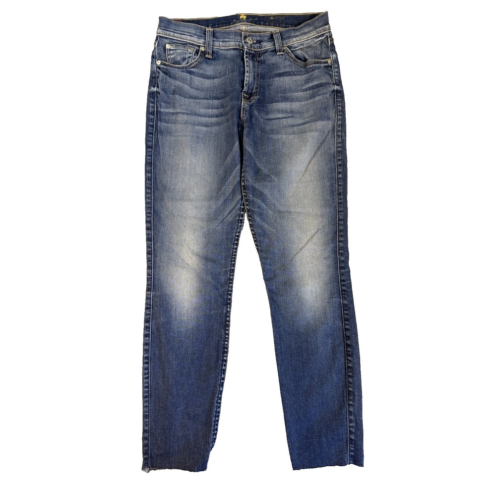 Seven For All Mankind The Ankle Skinny Women's 28โ Jeans Indie Sleaze Streetwear